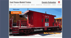 Desktop Screenshot of easttexas-modeltrains.org